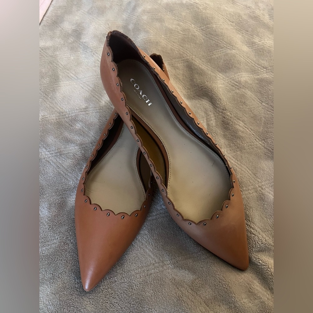 Coach ‘Jill’ Studded Leather Shoe